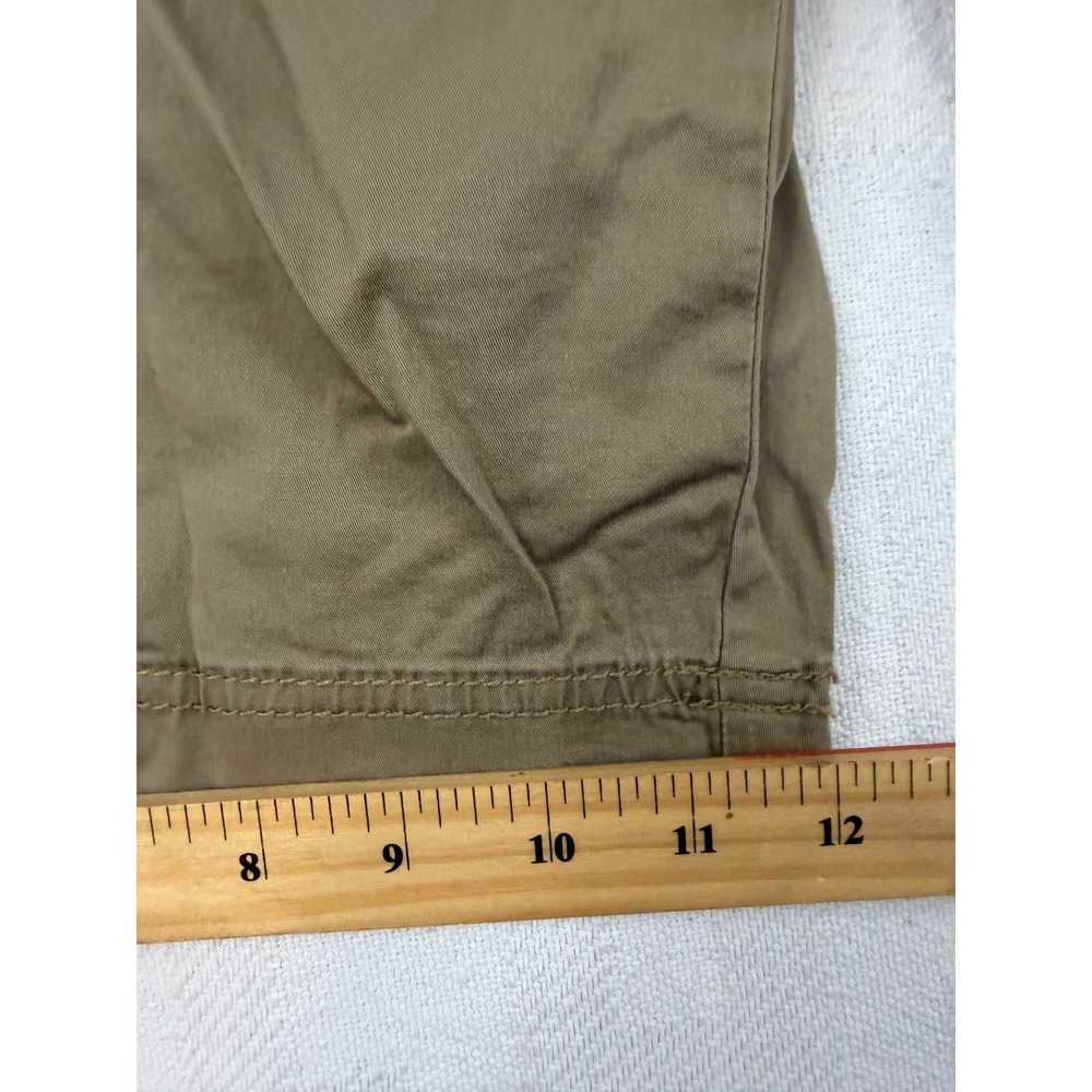 Unionbay Mens Khaki Cargo Shorts Size 38 Flex Waist Stretch Cotton Utility Tan - Picture 4 of 9